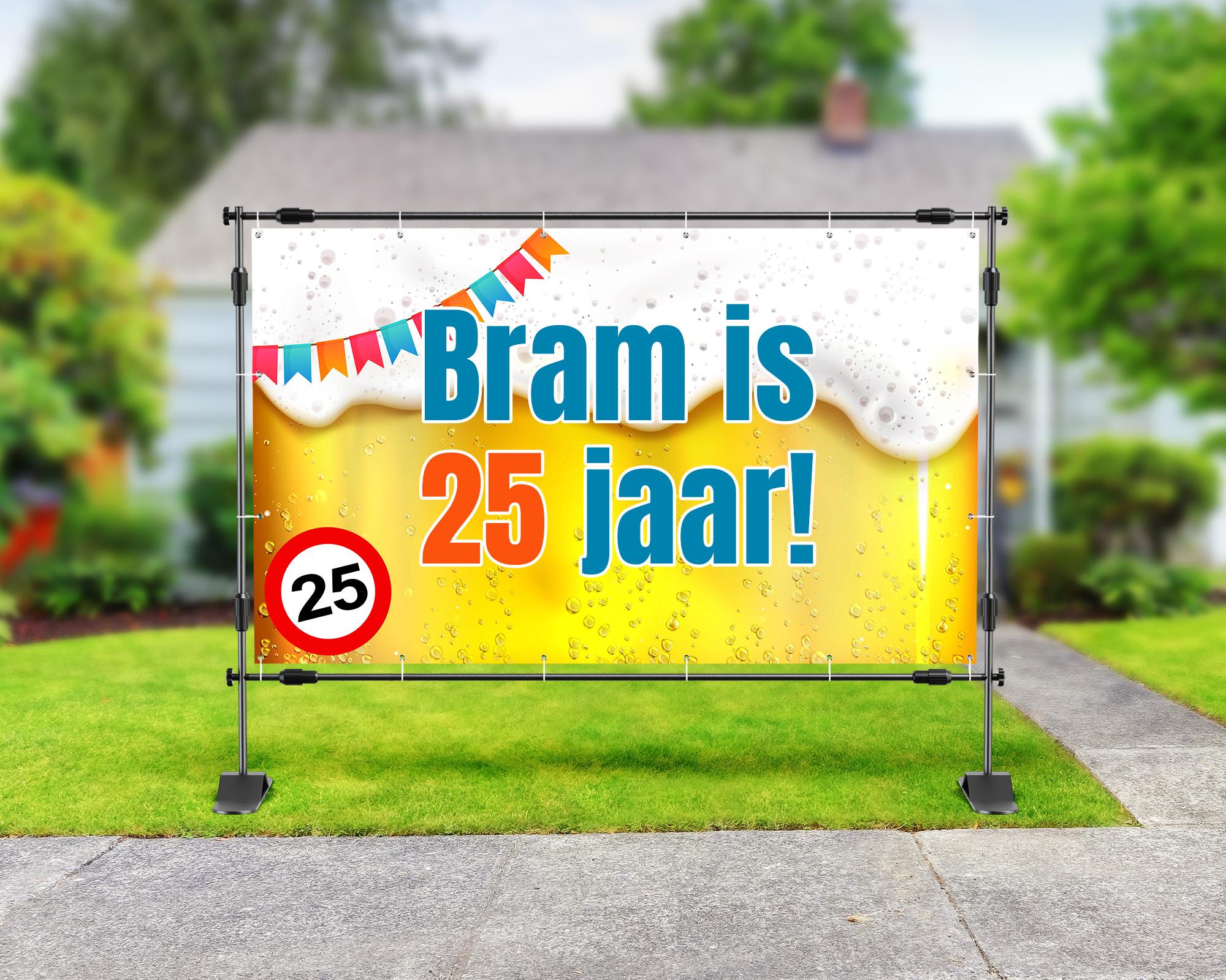 Spandoek 25 Jaar Spandoekgigant