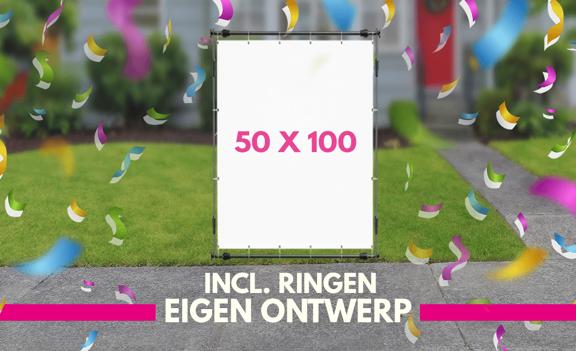 Spandoek maken 50 x 100cm