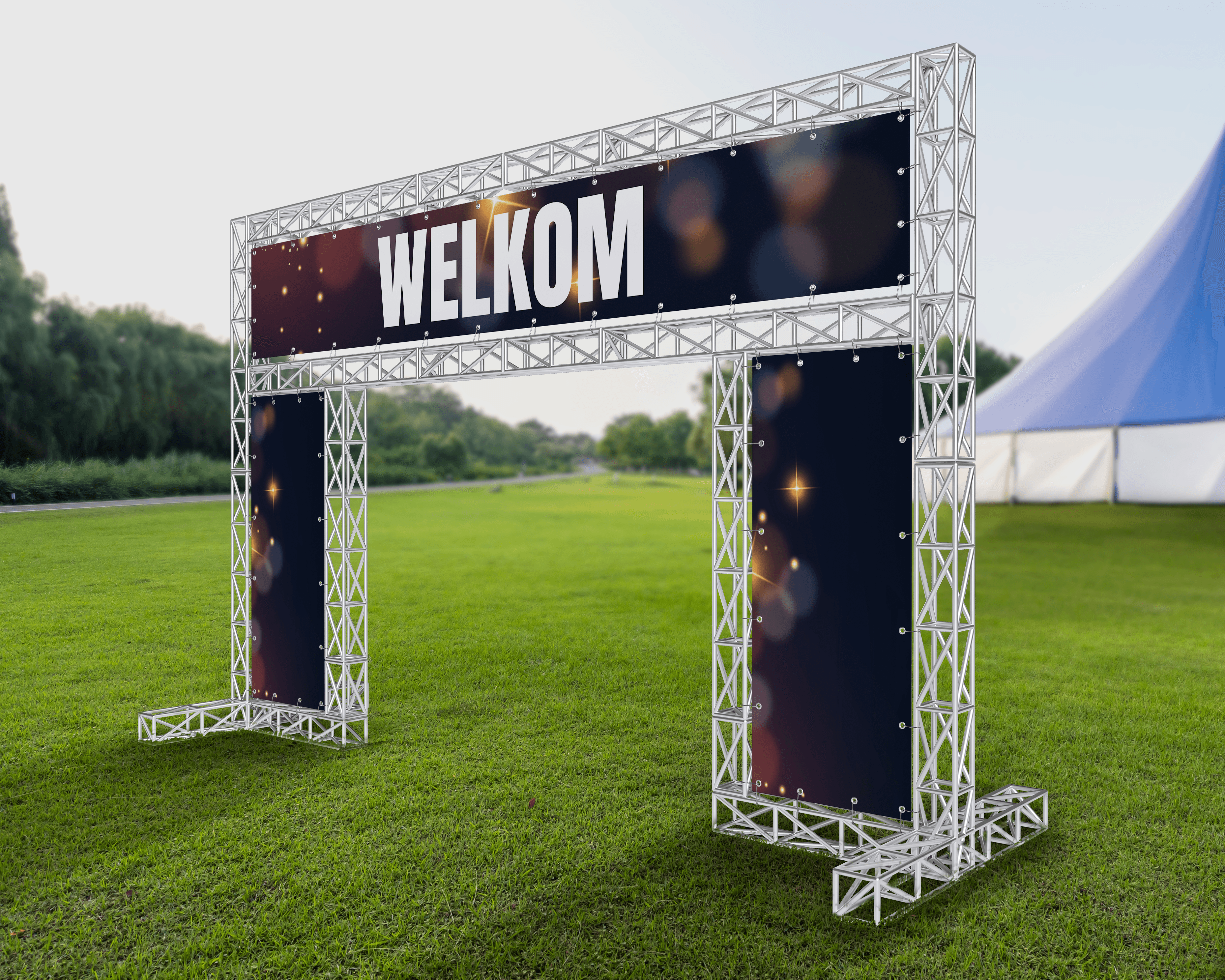 Spandoek festival 'welkom' 