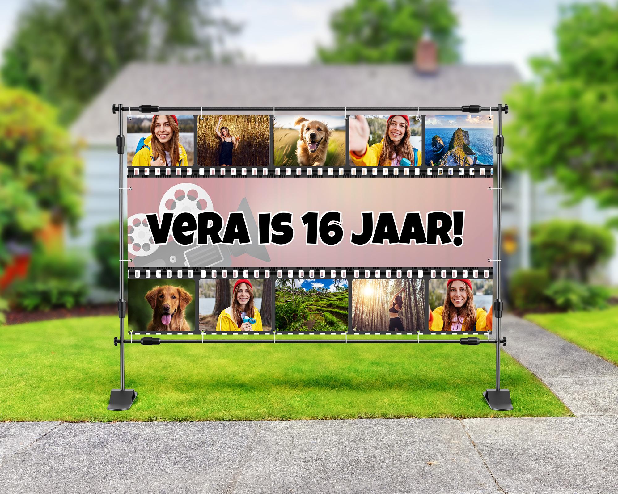 16 jaar spandoek - vera