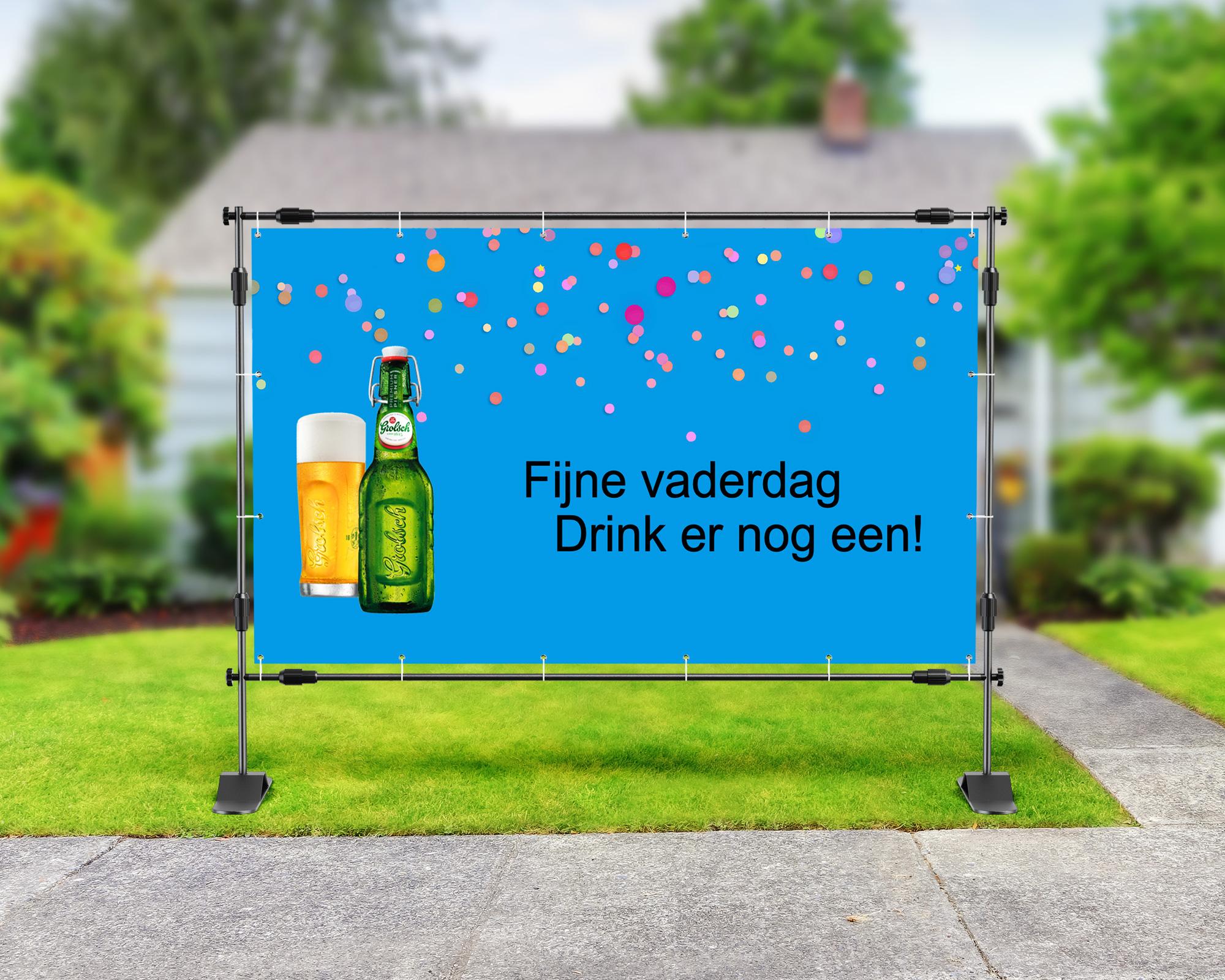 Fijne vaderdag. Drink er nog een!