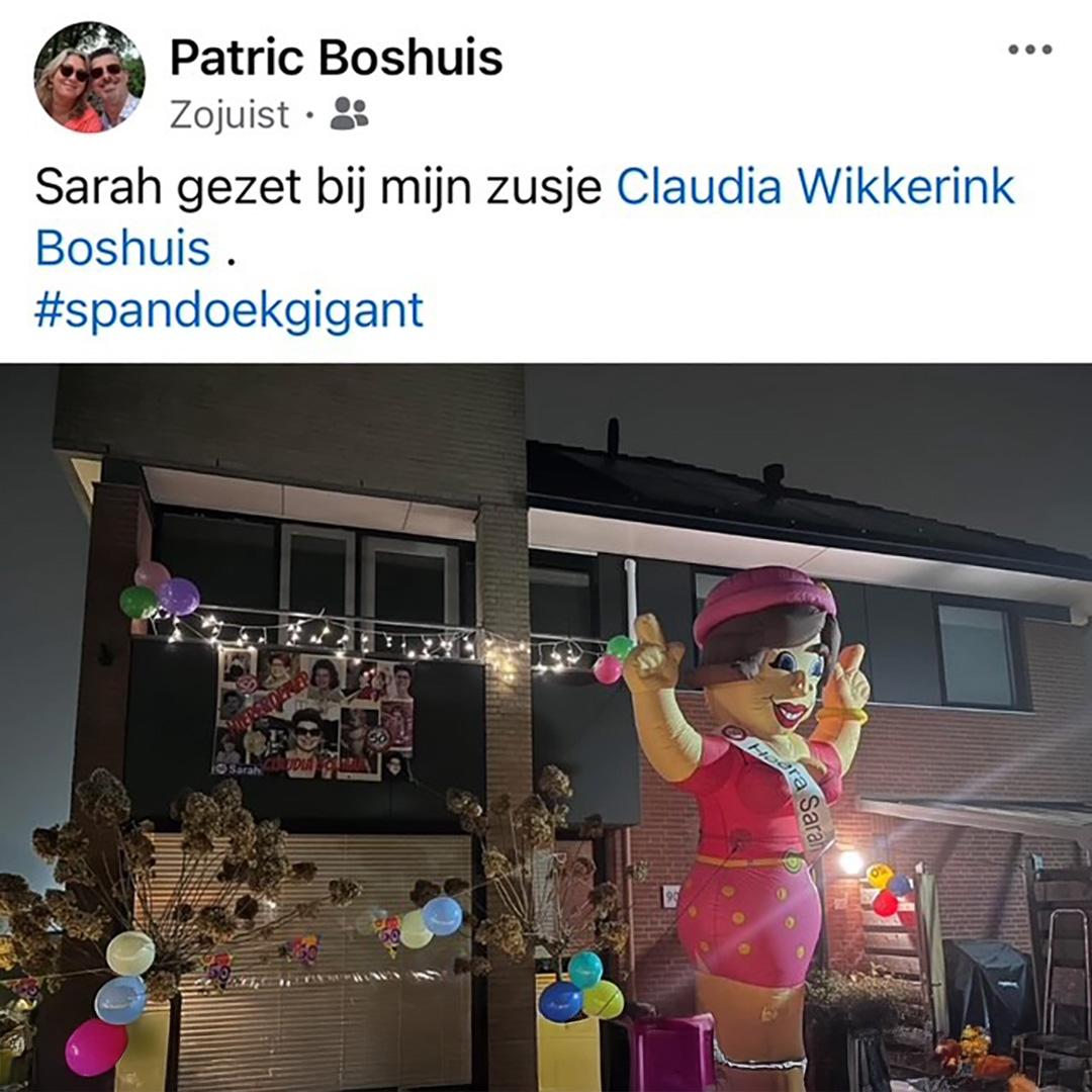 Spandoekgigant - Sarah Spandoek