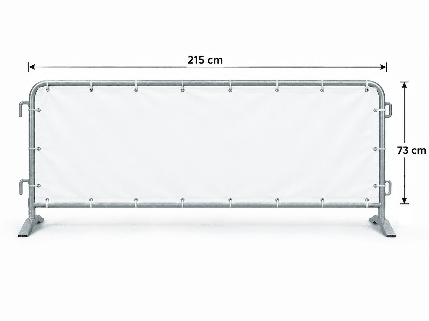 Dranghek spandoek 215 x 73cm