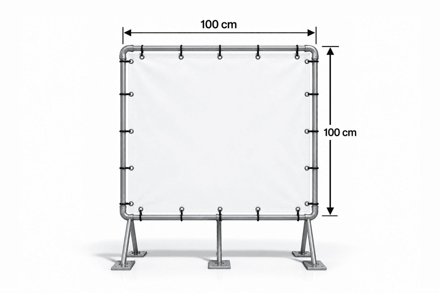 Spandoek 100cm x 100cm