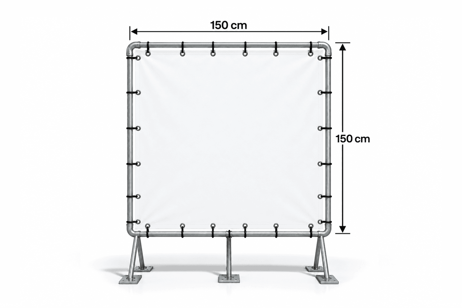 Spandoek 150cm x 150cm