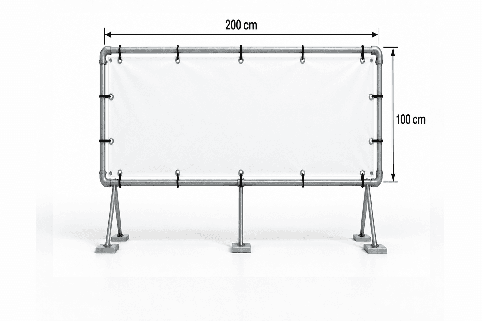 Spandoek 200cm x 100cm