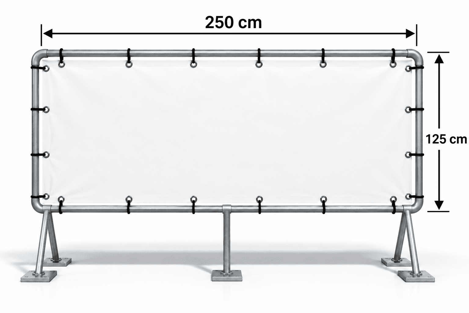 Spandoek 250cm x 125cm