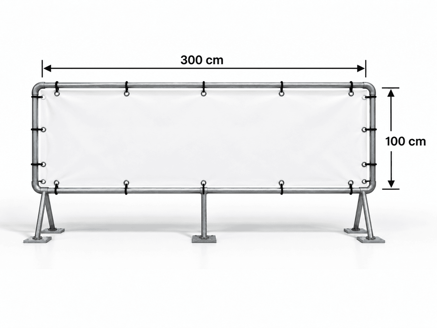 Spandoek 300cm x 100cm