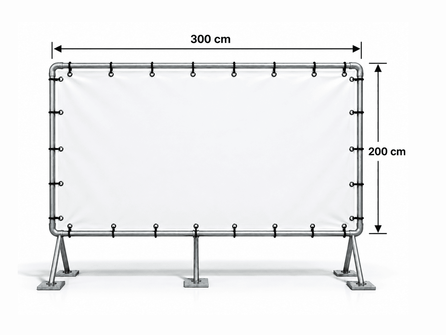 Spandoek 300cm x 200cm