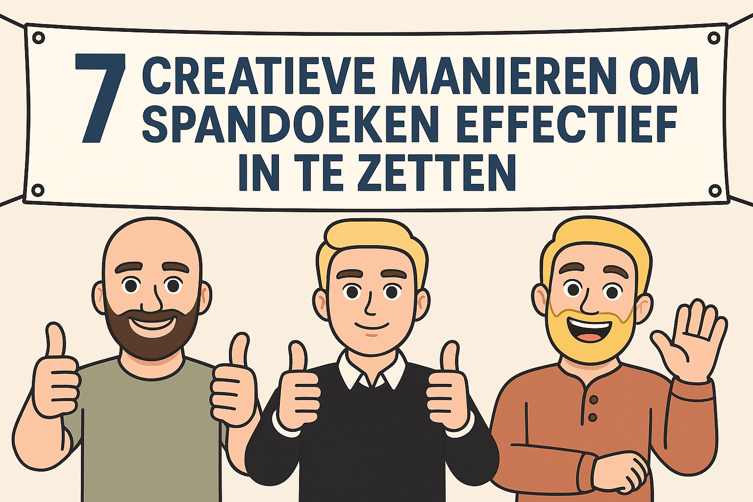 7 Creatieve Manieren om Spandoeken Effectief in te Zetten