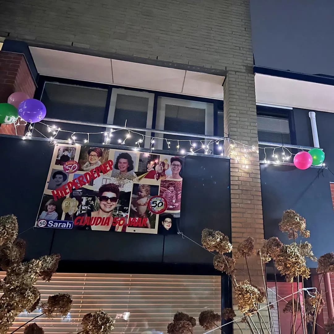 verjaardagspandoek laten ontwerpen