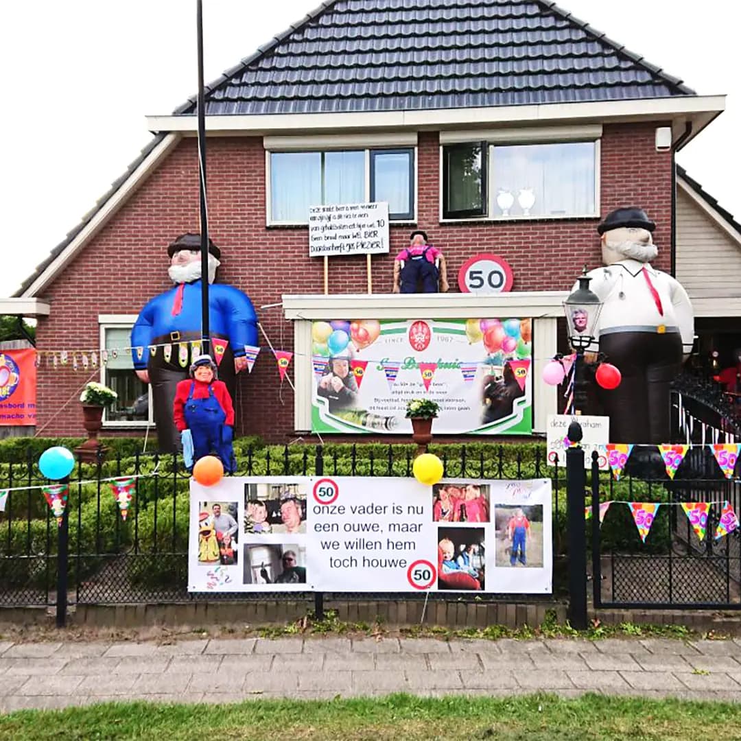 spandoek verjaardag laten ontwerpen